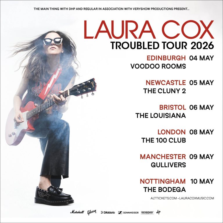 Laura Cox announces May 2026 UK Tour, plus new studio album “Trouble Coming”