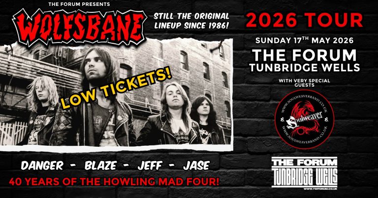 SOULWEAVER NEW RELEASE – Celebrating forthcoming gigs with WOLFSBANE!