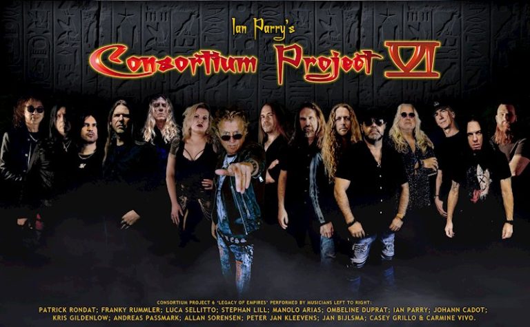 Ian Parry returns with Consortium Project VI: the new album “Legacy Of Empires” out August 14, 2026, via Frontiers Music Srl
