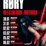 DELILAH BON ANNOUNCED AS SUPPORT TO RØRY’S UPCOMING UK TOUR