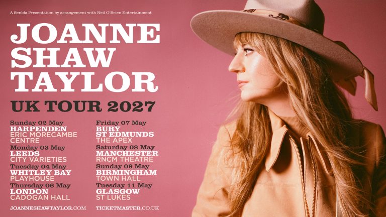 Joanne Shaw Taylor announces May 2027 UK tour ahead of the release of her new studio album “The Trouble With Love”