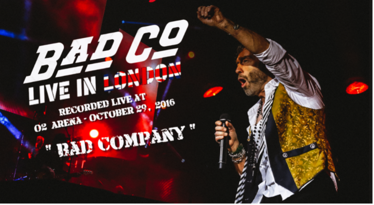 Bad Company – New Video/Single “Bad Company” Taken From “Live In London”